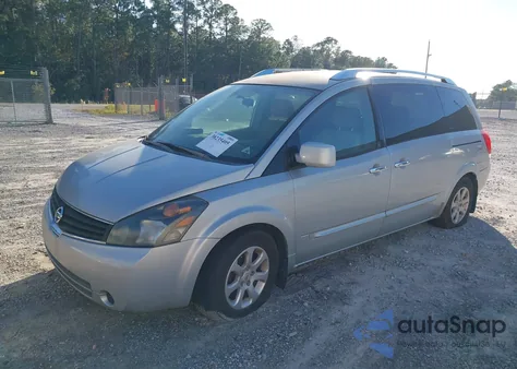 2008 Nissan Quest 3.5 S z USA, uszkodzony, nr VIN 5N1BV28U48N121749